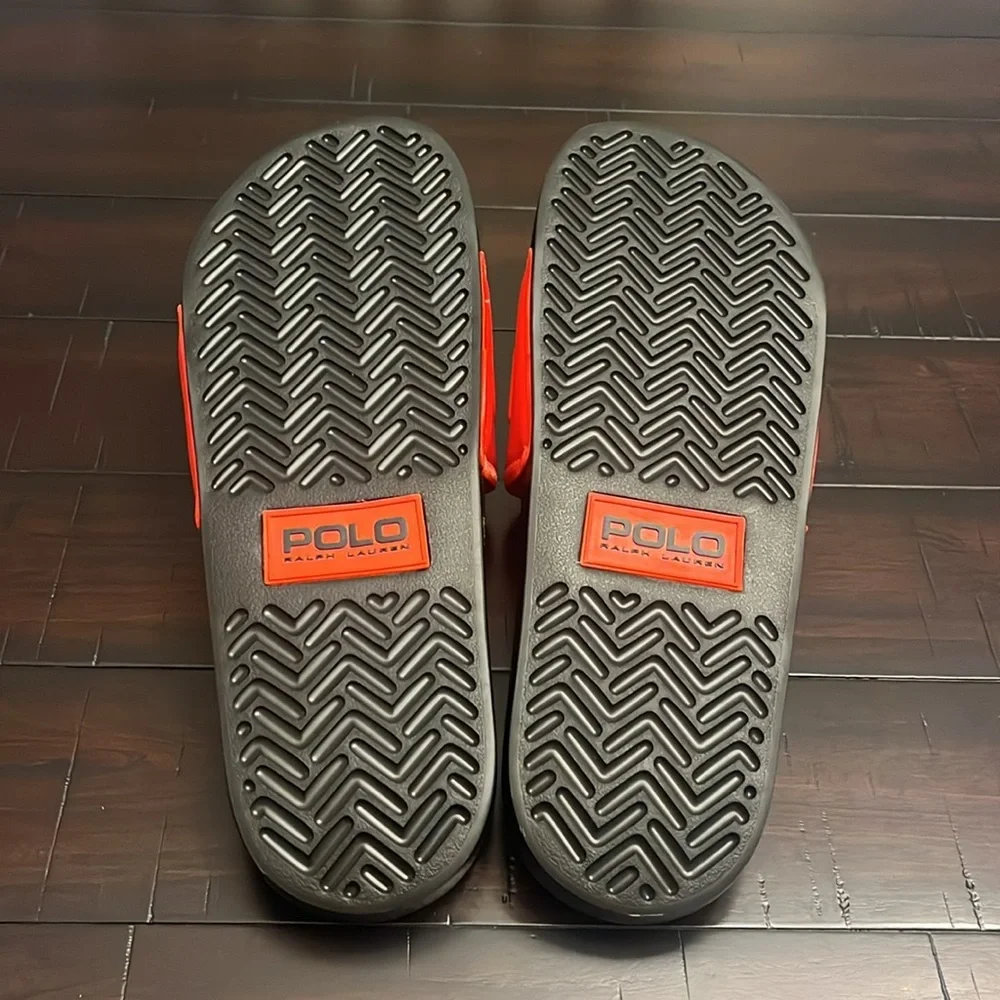 Polo Ralph Lauren Neoprene Slides Sandals Shoes shower beach new Men’s Size 11
